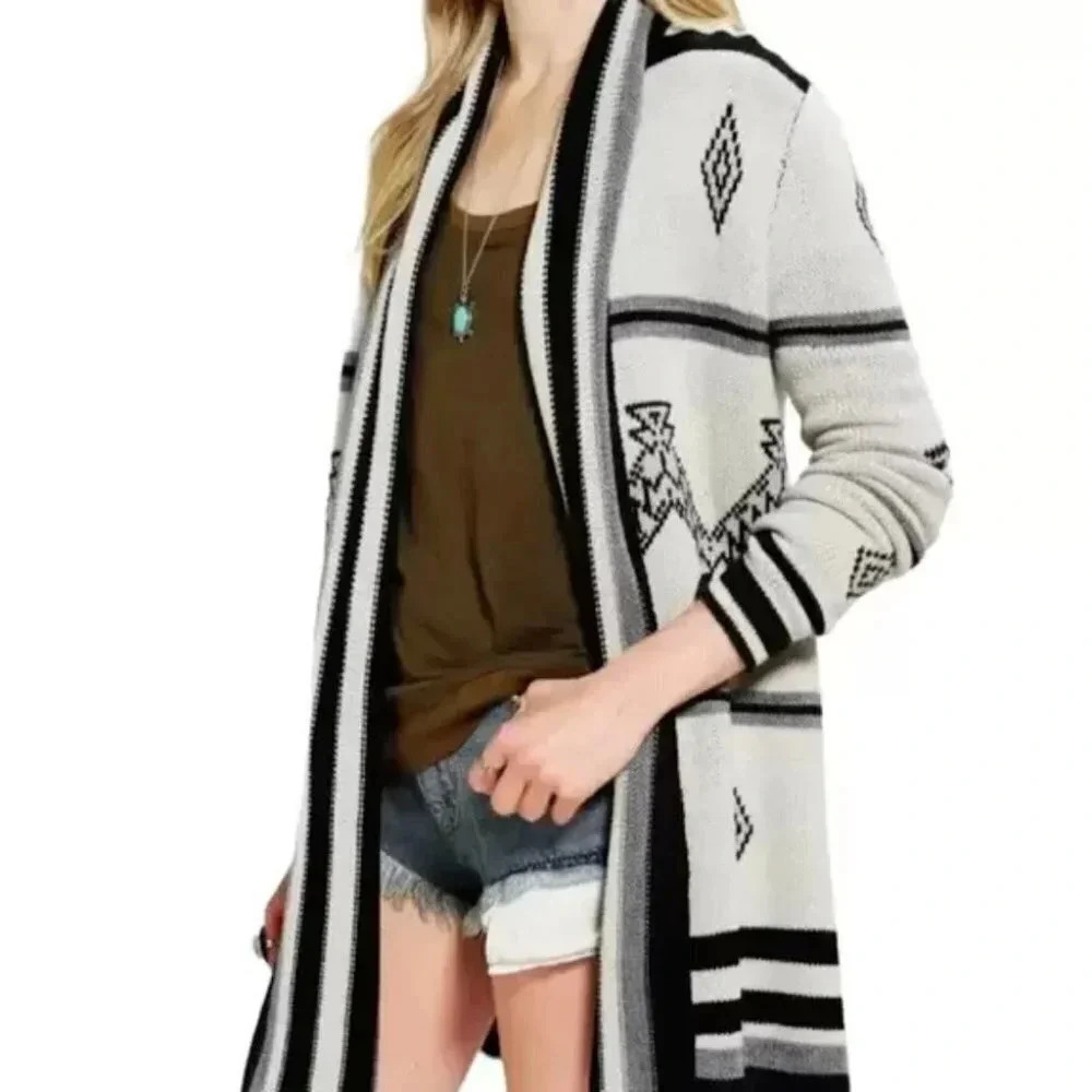 BB DAKOTA ROLLY OPEN FRONT CARDIGAN